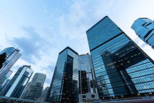 Modern,Office,Building,In,Hong,Kong,China